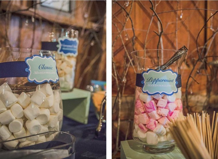 candy bar wedding decoration-unusual