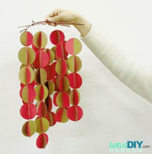 angin berpadu DIY merah