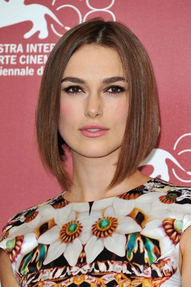 square dipping short haircut-trend-brown