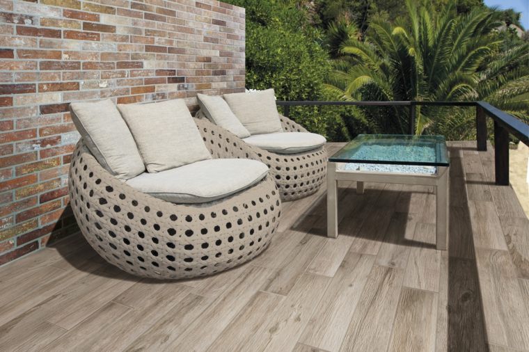 imitation wood outdoor tile Ceramica Rondine modern