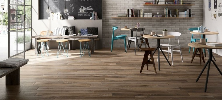 tile imitation wood parquet design idea restaurant flooring flooring design design marazzi