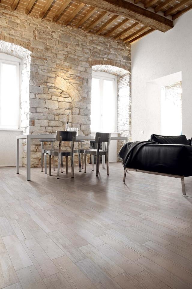 imitation tile flooring-light-dining-room-walls-stone-natural