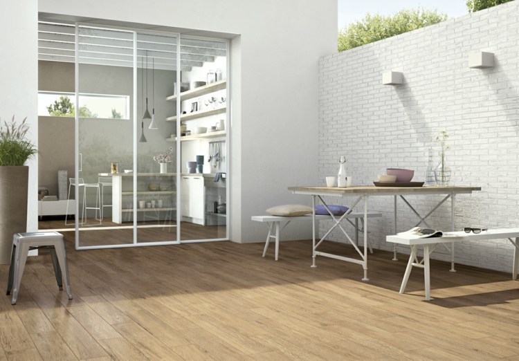 imitation parquet floor design Ragno