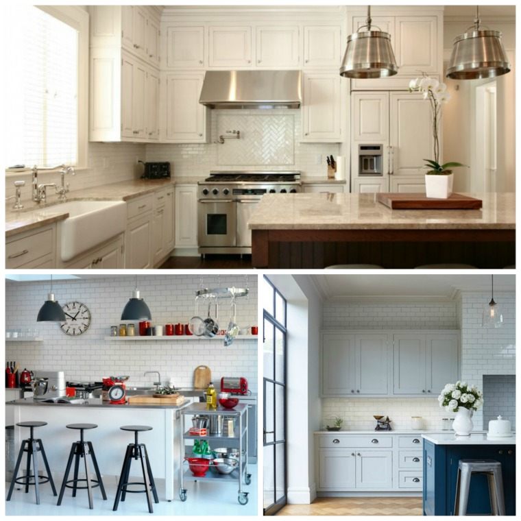 decorative subway tile design kitchens