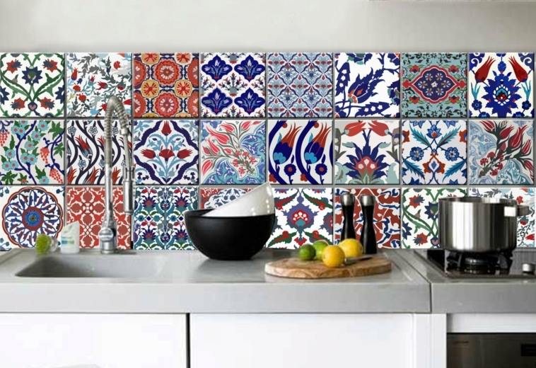 faience kitchen idea wall talavera mexican art