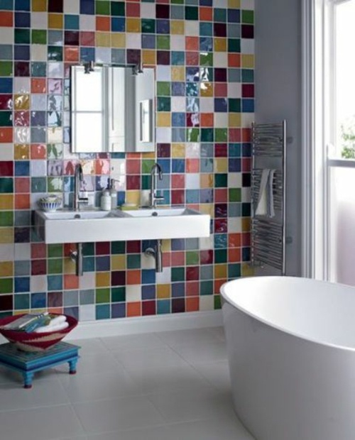 bathroom wall tile bath deco