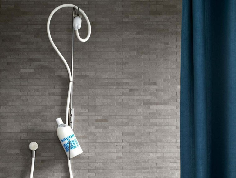 idea tile bathroom tile gray idea design shower curtain blue