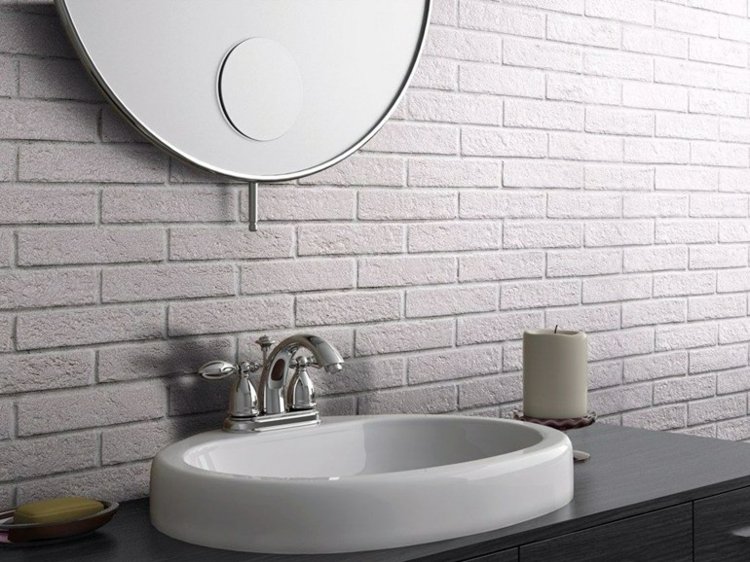 bathroom tile effect brick Ceramica Rondine