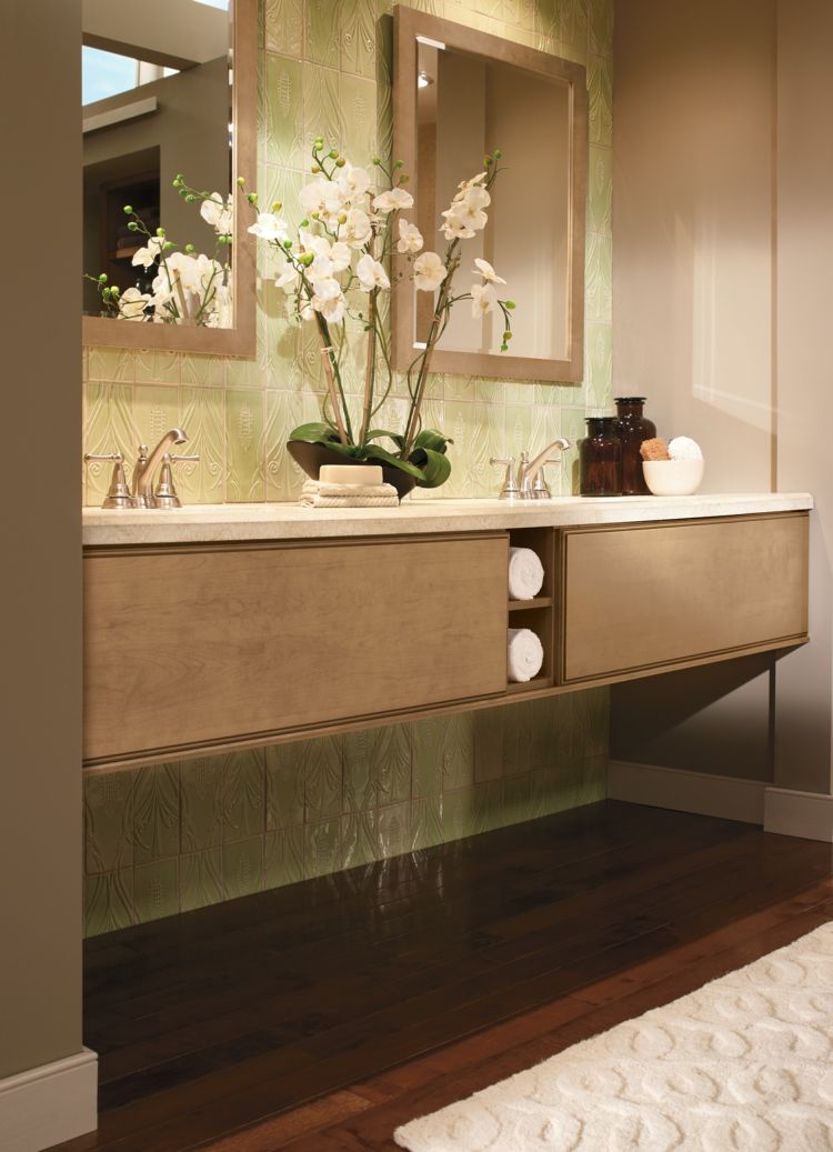 bathroom tile imitation modern wood design