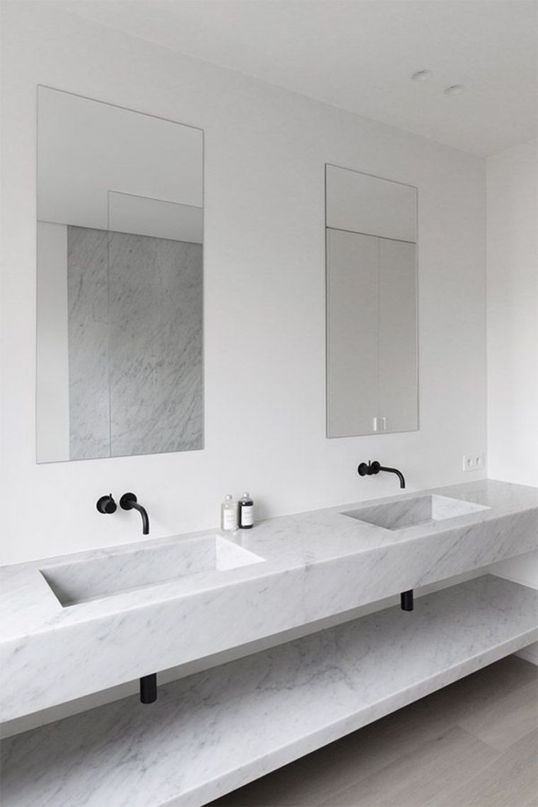 tile bathroom marble white washbasin furniture