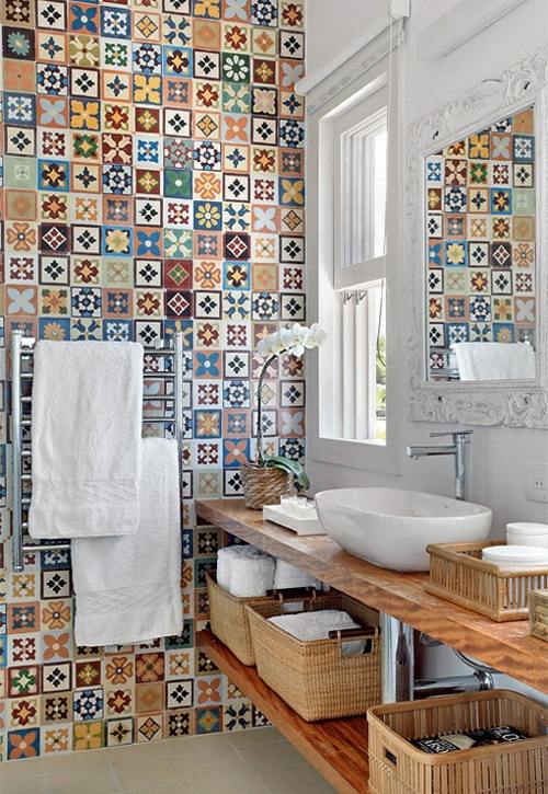 mosaic bathroom tile