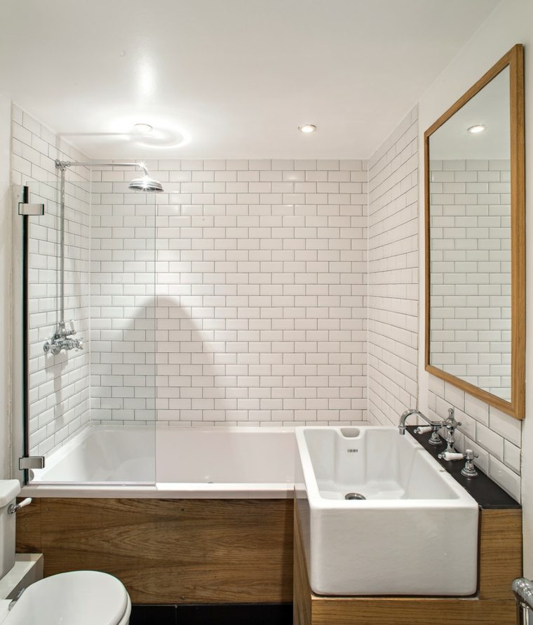 tile design bathroom white bathtub idea wood