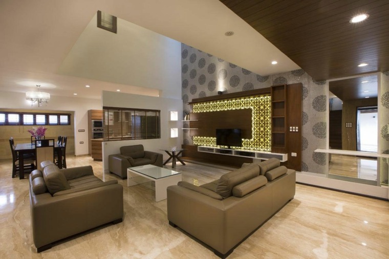 contemporary interior idea modern tile