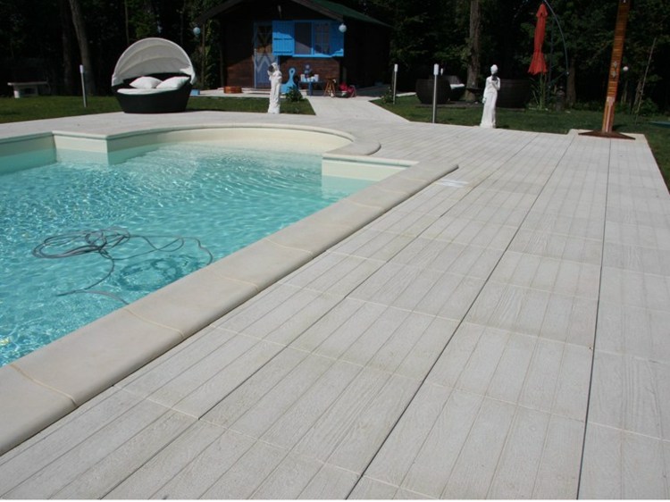 pool tile pool effect wood MASPE