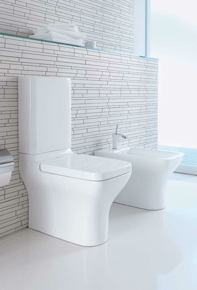 toilet idea wall tile deco modern design