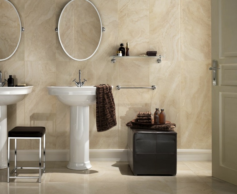 travertine wall marble bathrooms