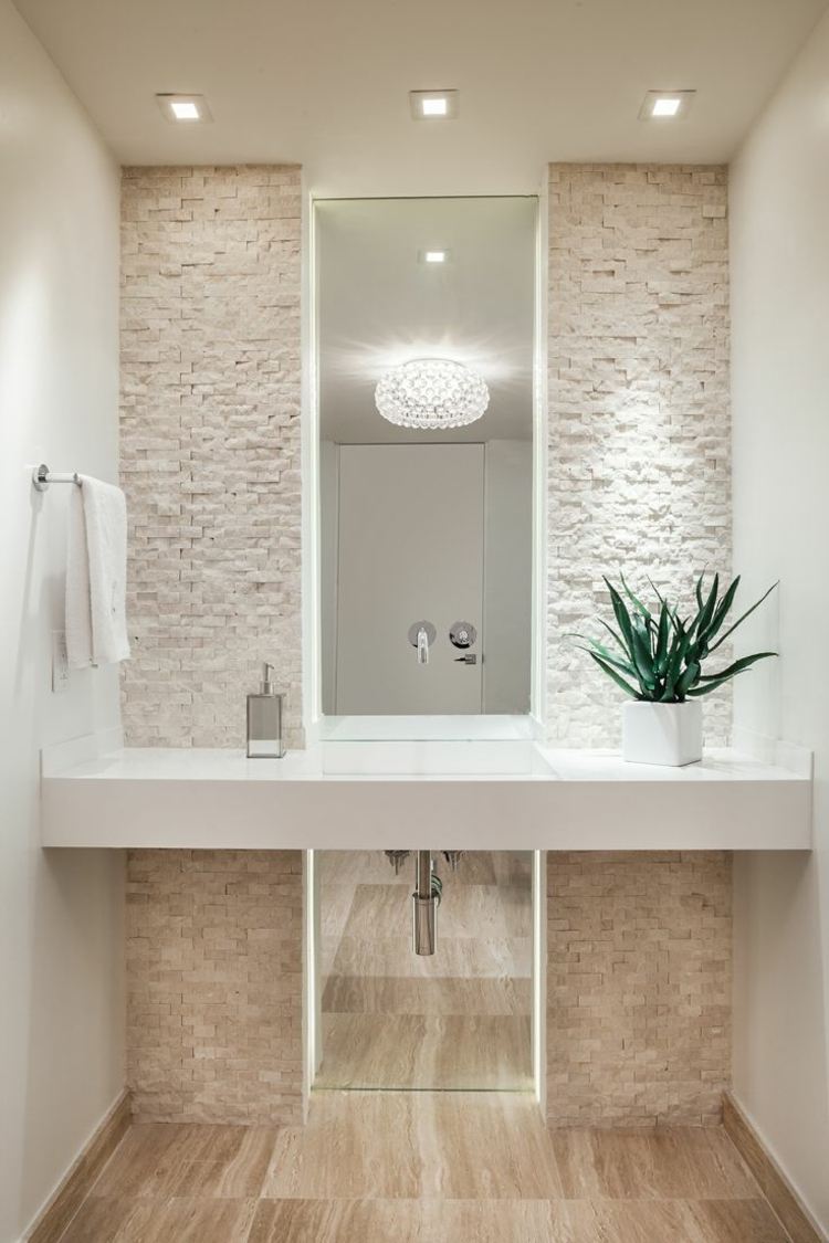 travertine tile bathroom white beige