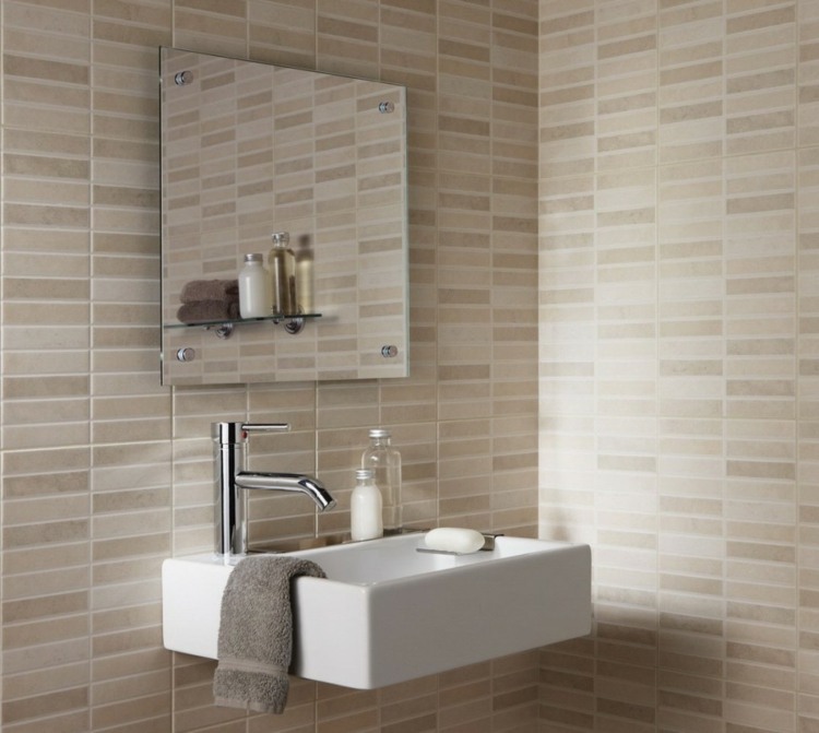 travertine tile bathroom modern design