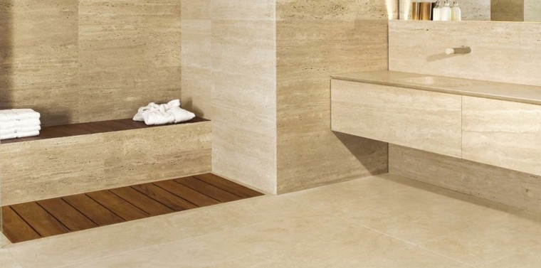 travertine floor italian bathroom