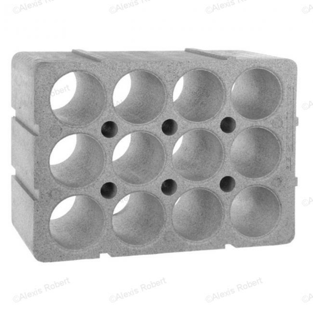 storing bottles gray wine rack gray idea polystyrene