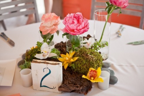 floral dekoration centerpiece