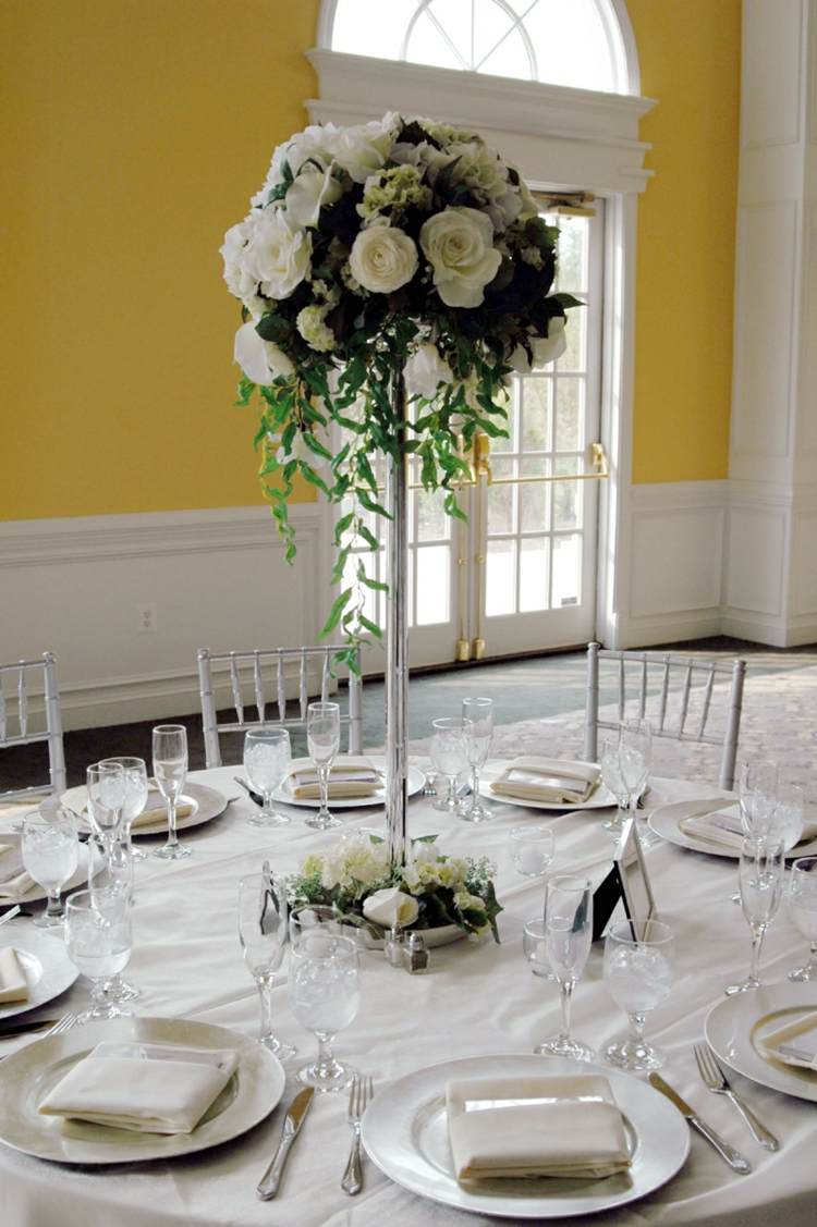 floral wedding centerpiece