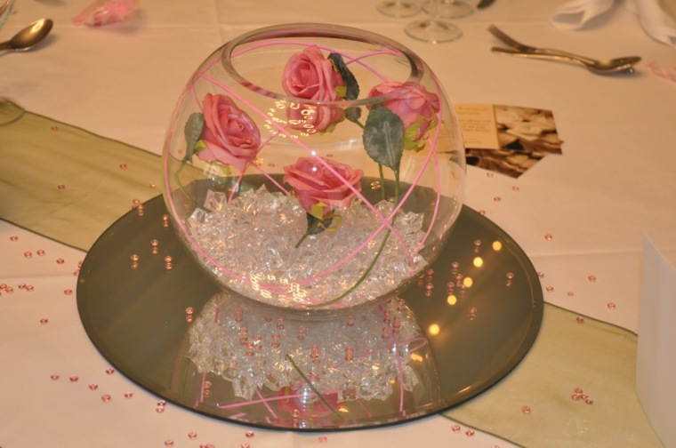 centerpiece wedding vase round roses resized