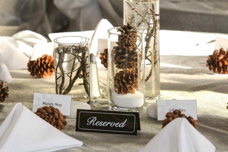 pinecone centerpiece asal