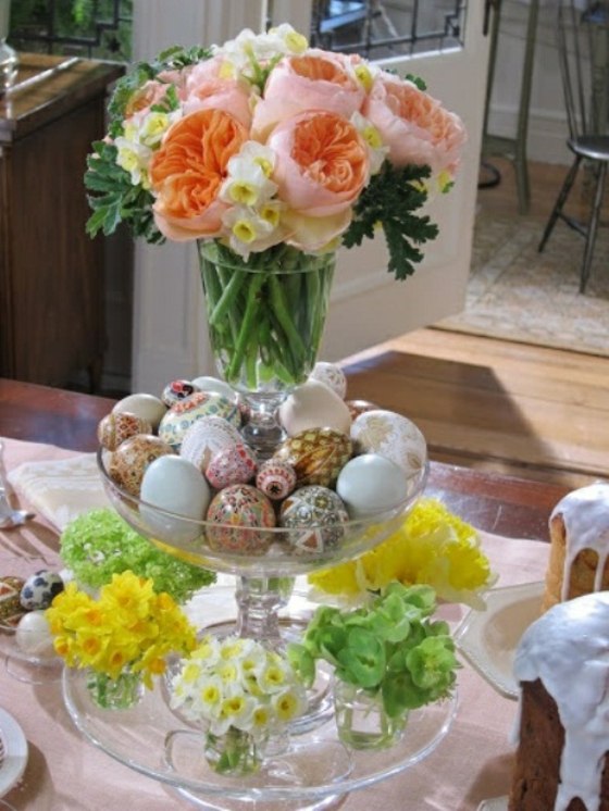 center table deco flowers