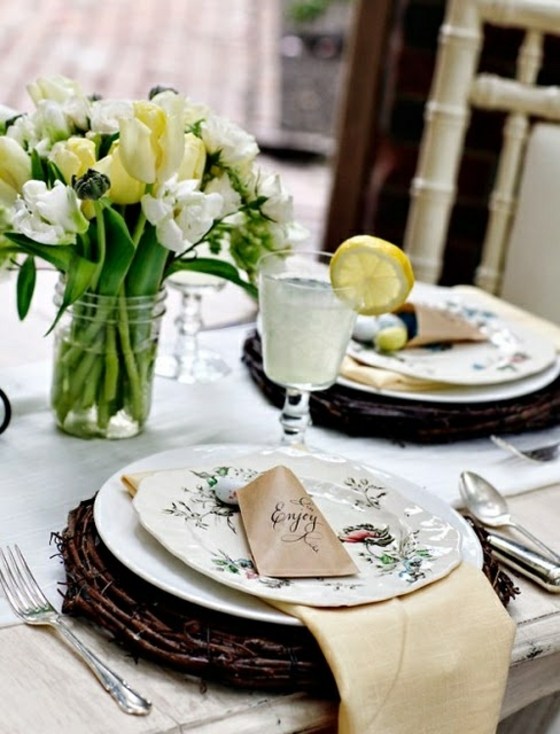 center table flowers