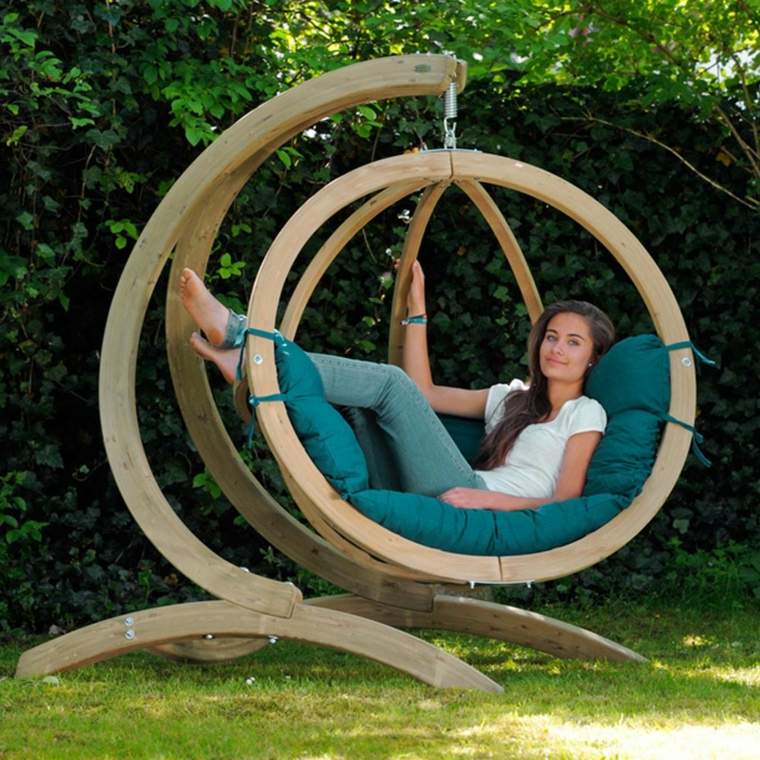 deck chair hanging garden swing