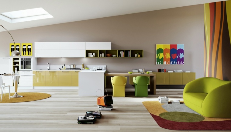 What color for a modern kitchen wood floor wood interior carpet floor