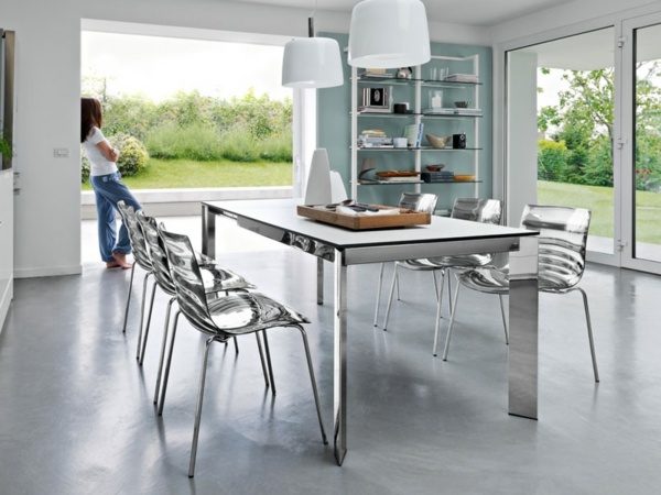 metall design stolar L'eau Calligaris