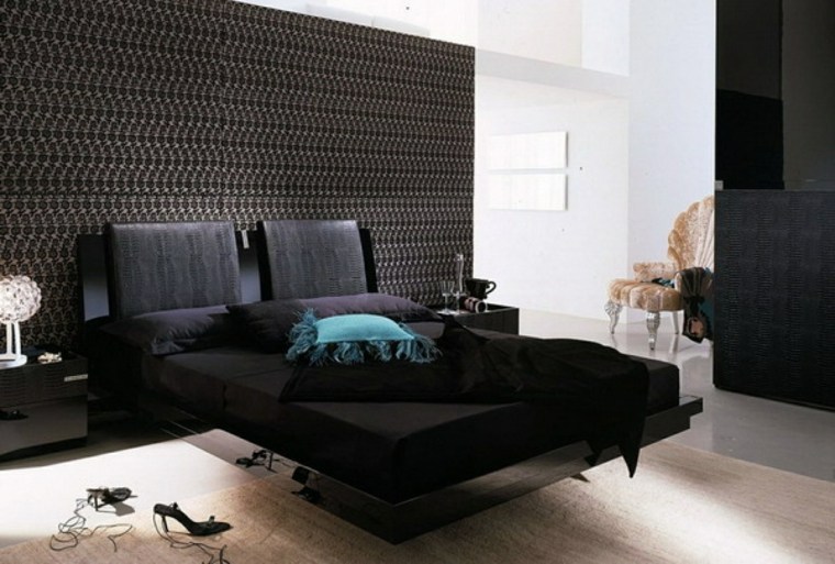 black bedroom look sophisticated