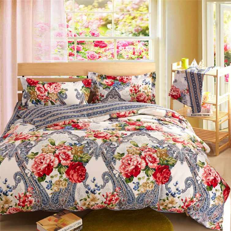 bedroom deco floral patterns