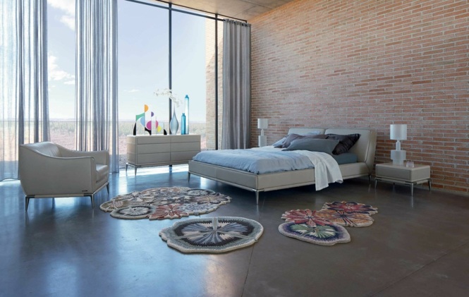 rock bobois design modern bedroom floor mat wheelchair idea layout design