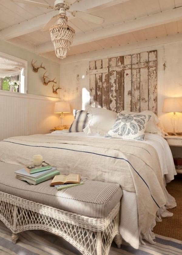 bedroom bed frame white shabby