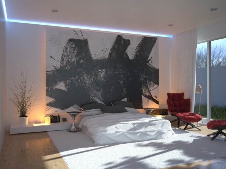 designer furniture for modern bedroom paintings'intérieur