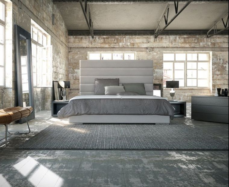 modern bedroom adult-design-industrial