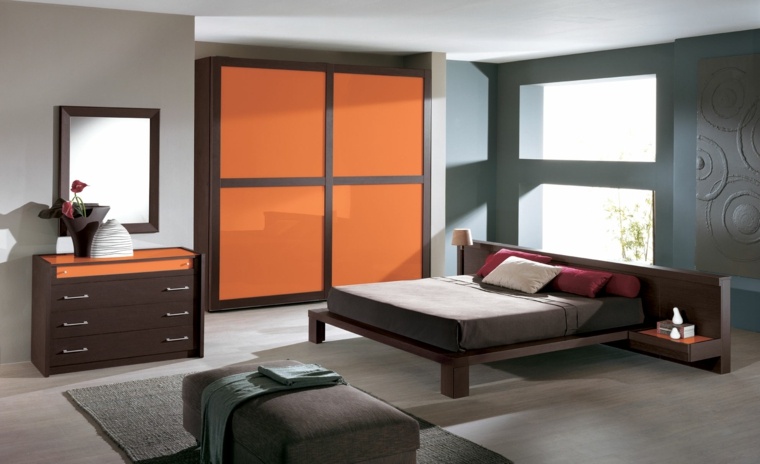 bedroom furniture arrangement modern design