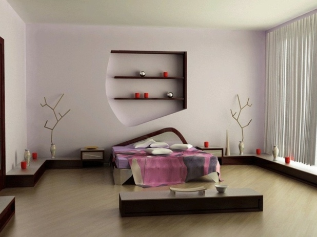 zen style bedroom decoration