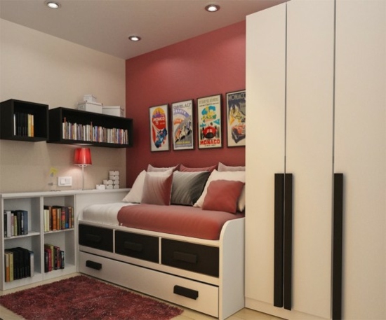 Teen room moderne farver