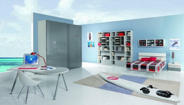 teen room surf design