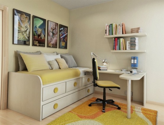 moderne design teen room