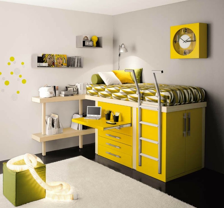 office loft idea bedroom teen decoration