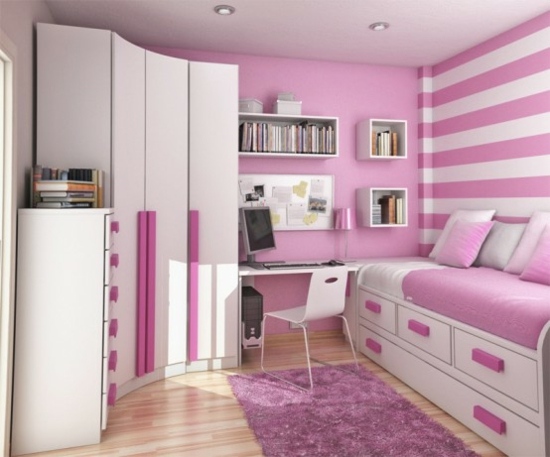 teen pige pink room