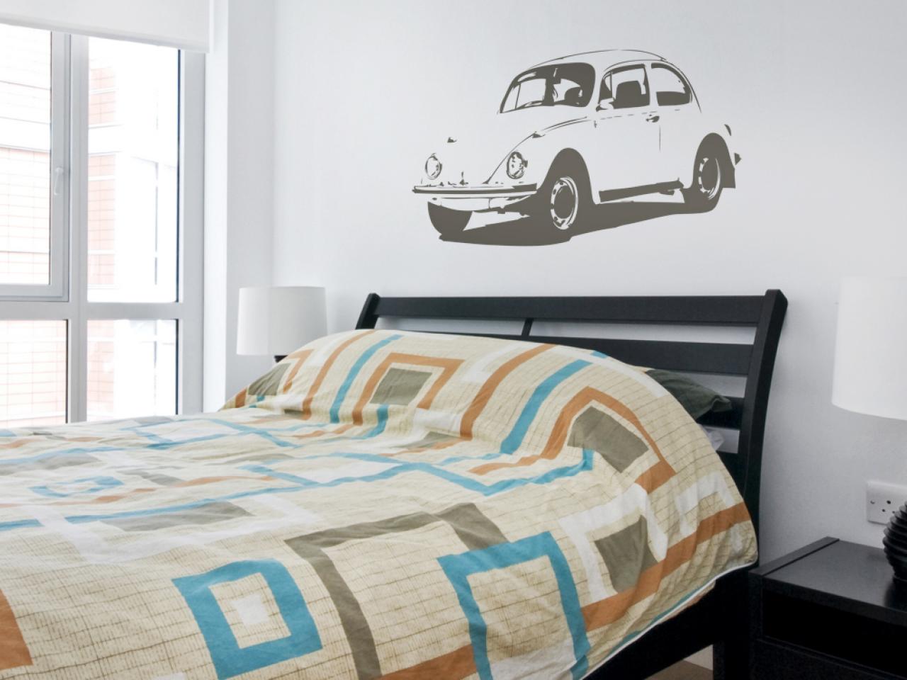 deco ide teen boy boy room bil tapet dali decals beetle