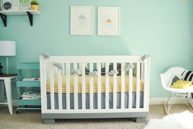 Baby Girl Room In Inspiring Shades Of Green A Spicy Boy