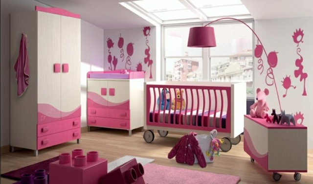 pink baby girl room