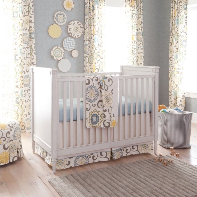 blandede baby rum gardiner deco grunde